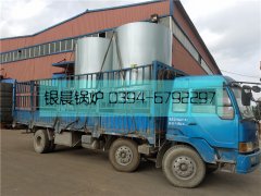 2臺80萬大卡生物質熱風爐發(fā)貨